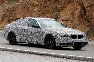 Опубликованы первые снимки новой BMW 5-Series