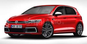 В Сети появился рендер хэтчбека Volkswagen Golf новой генерации