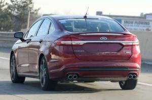 Шпионские снимки Ford Fusion 2017 года 