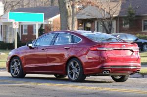 Шпионские снимки Ford Fusion 2017 года 