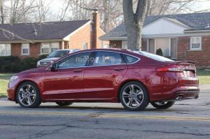 Шпионские снимки Ford Fusion 2017 года 