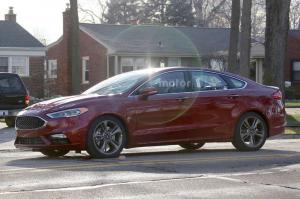 Шпионские снимки Ford Fusion 2017 года 
