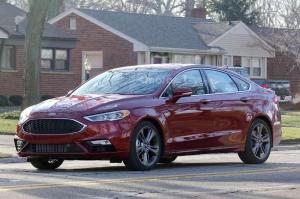 Шпионские снимки Ford Fusion 2017 года 