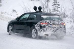 Шпионские снимки Audi A3 2017 модельного года 