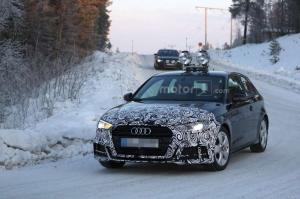 Шпионские снимки Audi A3 2017 модельного года 