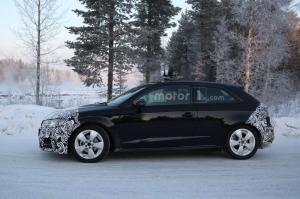 Шпионские снимки Audi A3 2017 модельного года 