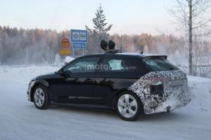 Шпионские снимки Audi A3 2017 модельного года 