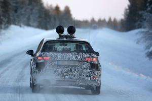 Шпионские снимки Audi A3 2017 модельного года 