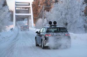 Шпионские снимки Audi A3 2017 модельного года 