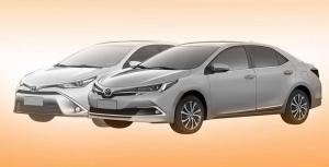 На патентных изображениях рассекречен дизайн обновленной Toyota Corolla