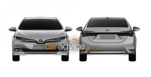 Патентные изображения Toyota Corolla 