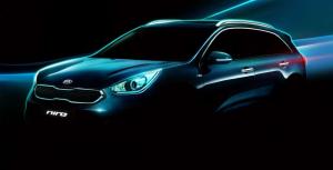 Компания Kia опубликовала официальные изображения гибридного вседорожника Niro Hybrid