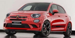 В Сети опубликован рендер кроссовера Abarth 500X