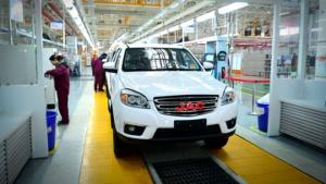 В Казахстане планируют за год собирать до 25 тыс. китайских легковых авто
