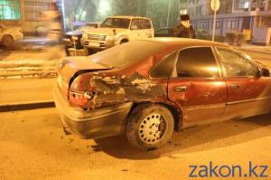 В Алматы столкнулись Lada и Honda 
