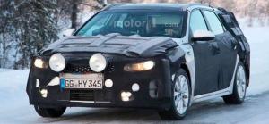 Kia вывела на зимние тесты спортивный универсал Optima Sportswagon 