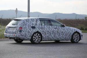 Шпионские снимки Mercedes-Benz E-Class Estate 2017 года 