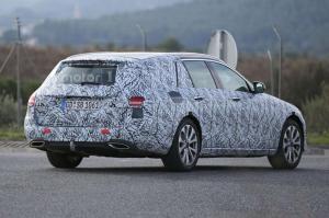 Шпионские снимки Mercedes-Benz E-Class Estate 2017 года 