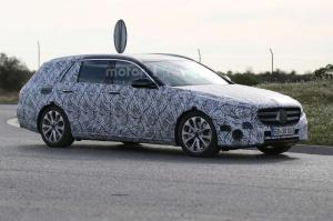 Шпионские снимки Mercedes-Benz E-Class Estate 2017 года 