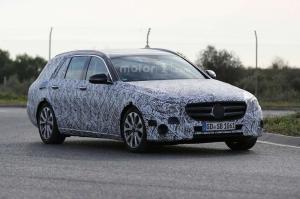 Шпионские снимки Mercedes-Benz E-Class Estate 2017 года 