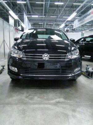 Шпионские снимки Volkswagen Polo  2016 года 