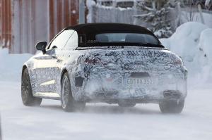Шпионские снимки Mercedes-AMG C63 Convertible 2017 года 