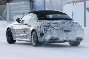 Шпионские снимки Mercedes-AMG C63 Convertible 2017 года 