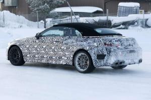Шпионские снимки Mercedes-AMG C63 Convertible 2017 года 