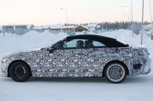 Шпионские снимки Mercedes-AMG C63 Convertible 2017 года 