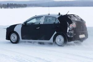 Шпионские снимки Kia Rio 2017 года 
