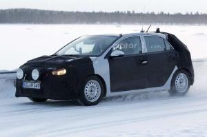 Шпионские снимки Kia Rio 2017 года 