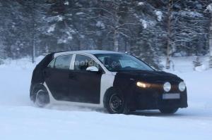 Шпионские снимки Kia Rio 2017 года 