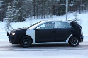 Шпионские снимки Kia Rio 2017 года 