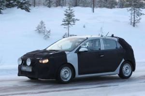 Шпионские снимки Kia Rio 2017 года 