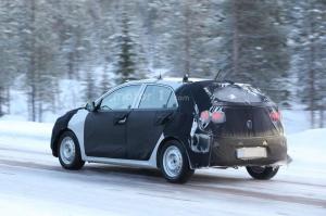 Шпионские снимки Kia Rio 2017 года 