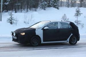 Шпионские снимки Kia Rio 2017 года 