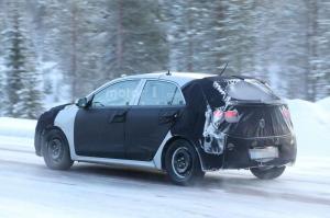 Шпионские снимки Kia Rio 2017 года 