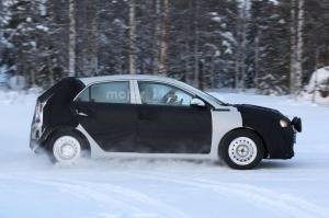 Шпионские снимки Kia Rio 2017 года 