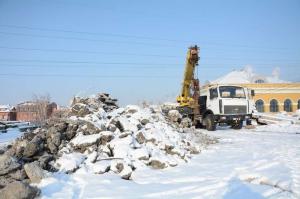 В Барнауле продолжается реконструкция двух мостов через Барнаулку 