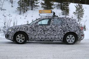 Шпионские снимки Audi Q5 2017 года 