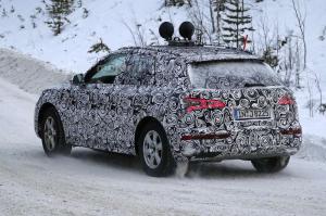 Шпионские снимки Audi Q5 2017 года 