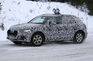 Шпионские снимки Audi Q5 2017 года 