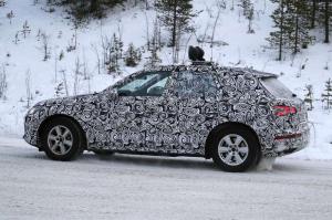 Шпионские снимки Audi Q5 2017 года 