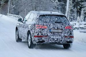 Шпионские снимки Audi Q5 2017 года 