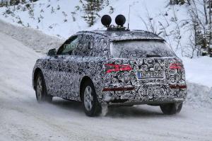 Шпионские снимки Audi Q5 2017 года 