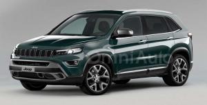 Компактный SUV Jeep 2017 показался на рендере перед мартовским дебютом в Нью-Йорке
