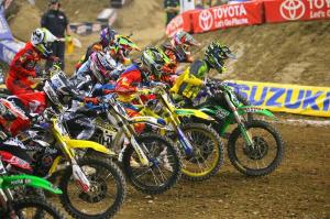 Завершение очередного этапа AMA Supercross 2015