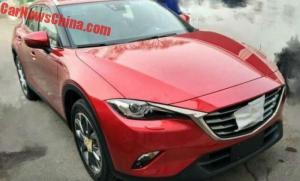 Кроссовер Mazda CX-4 показался на свежих шпионских фото в Китае
