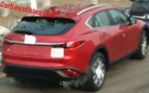 Шпионские снимки Mazda CX-4 2016 года 