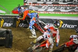 AMA Supercross 2015 этап 12 - Детройт 